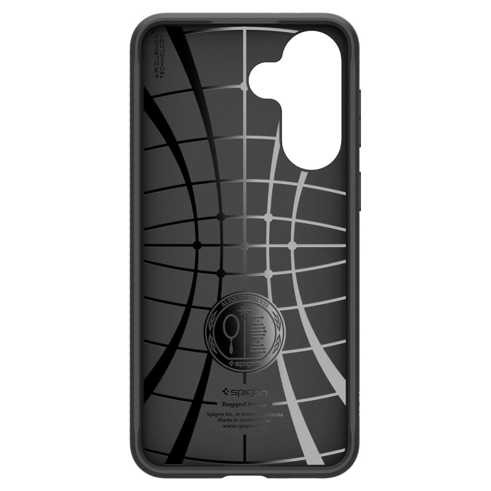 Spigen Rugged Armor Hülle passend für Samsung Galaxy A27 5G Schwarz Air Cushion
