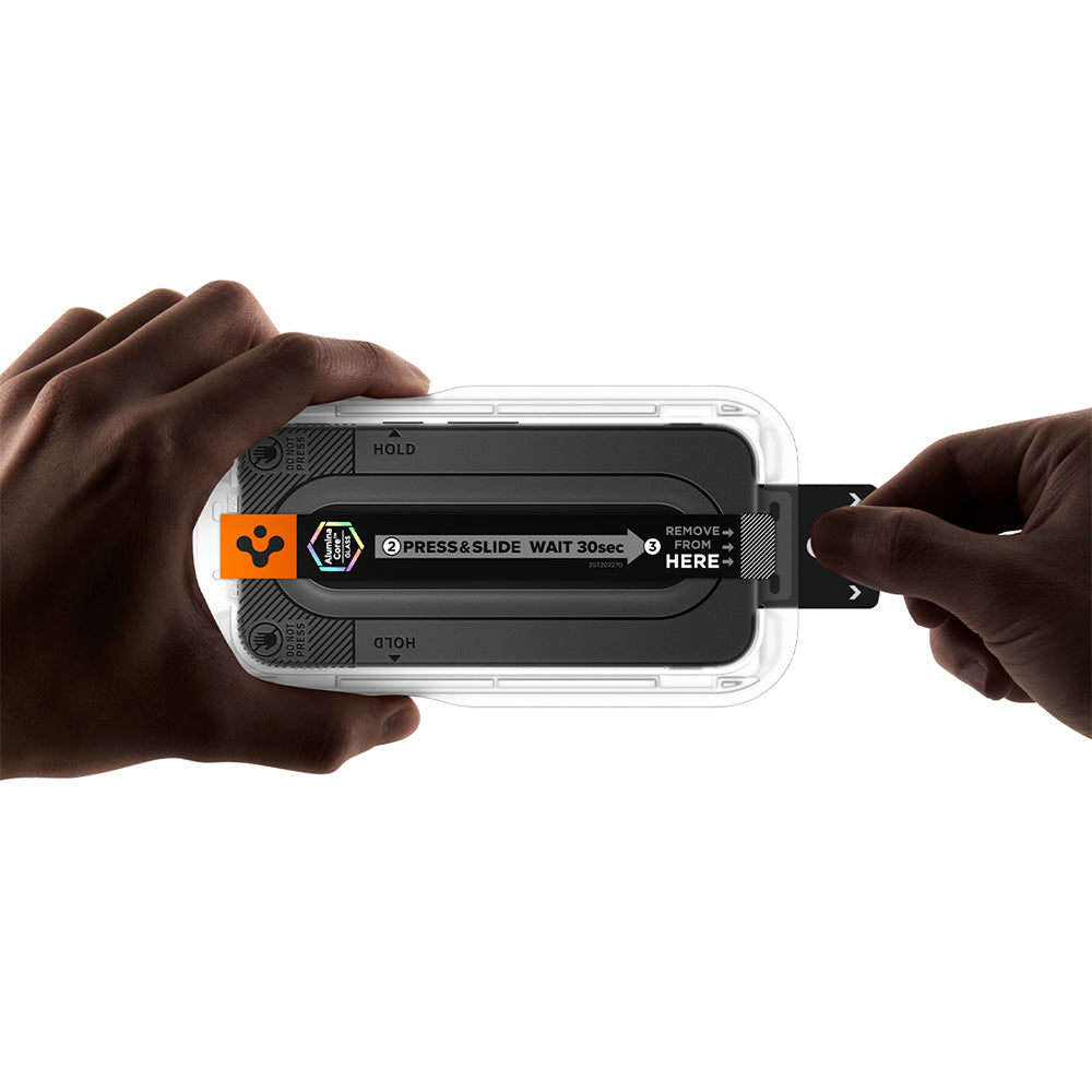 Spigen 2x Panzerfolie passend für Pixel 11/11 Pro Made for Google EZ Fit Pro