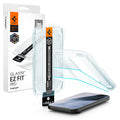 Spigen 2x Panzerfolie passend für Pixel 11/11 Pro Made for Google EZ Fit Pro