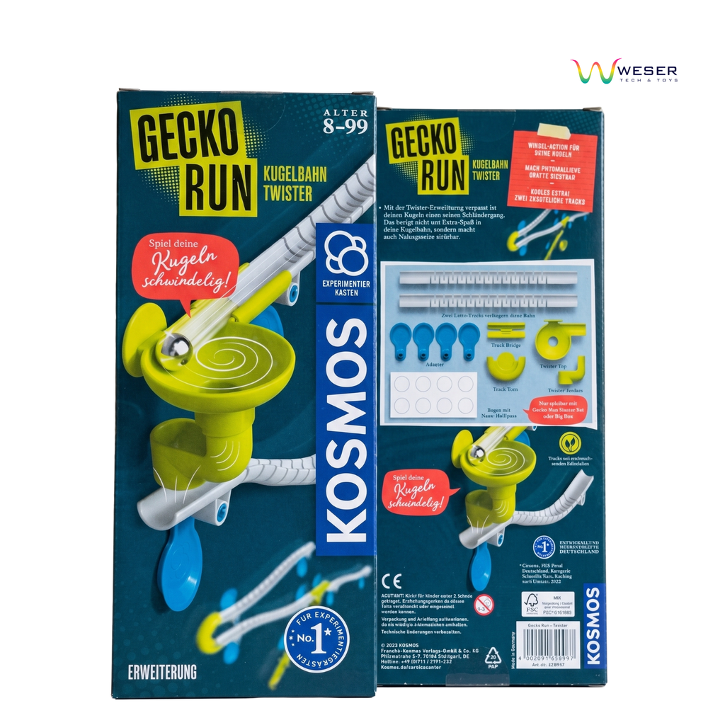 KOSMOS Gecko Run Twister Erweiterung Kugelbahn Ergänzungsset
