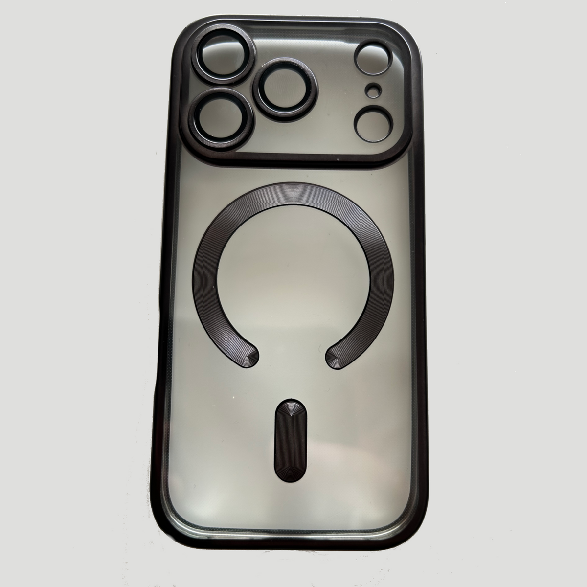 Transparente und Magnetische Handyhülle passend für Apple iPhone 17 Pro